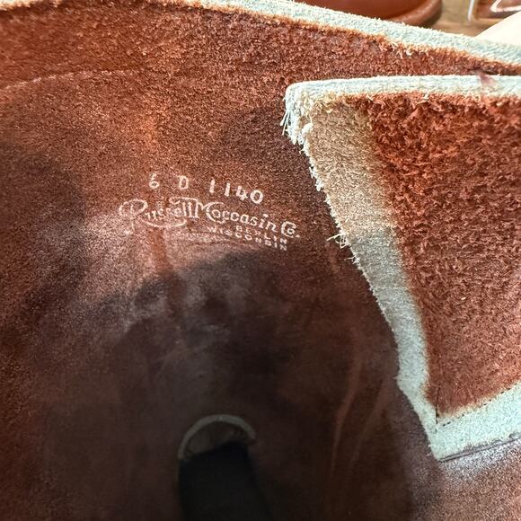 Men's Brown Leather Boots - Picture 5 of 10